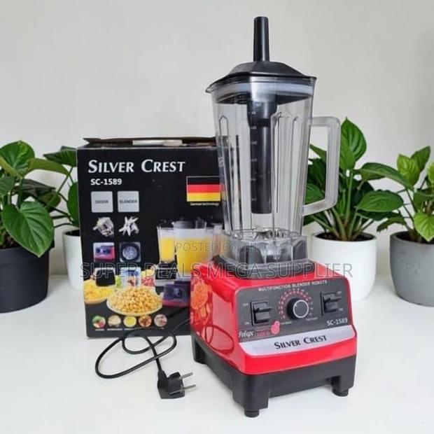 Detachable Cups Silver Crest 2-in-1 Double Cup Blender and Grinder - thumbnail 2