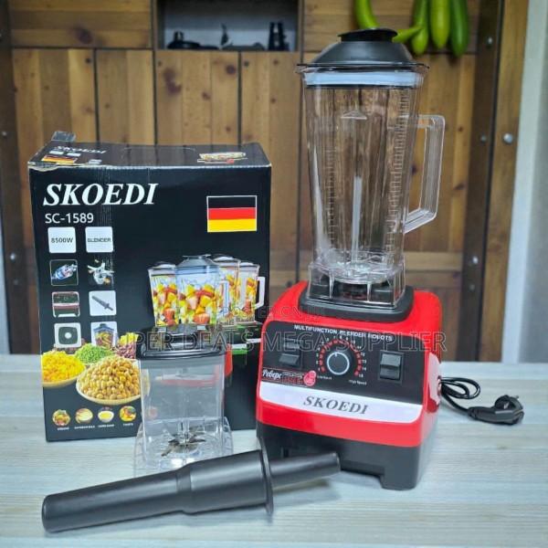 Space Saving Kitchen Silver Crest 2-in-1 Double Cup Blender Grinder - thumbnail 2