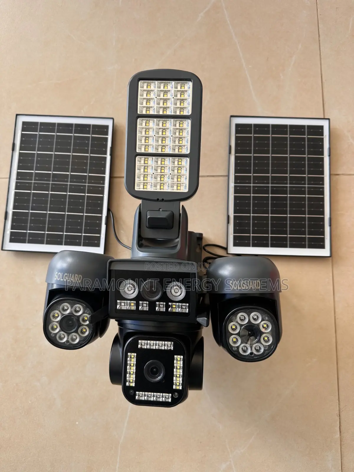 V660 4-Lens Solar CCTV