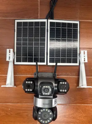 V612 3-Lens Solar CCTV