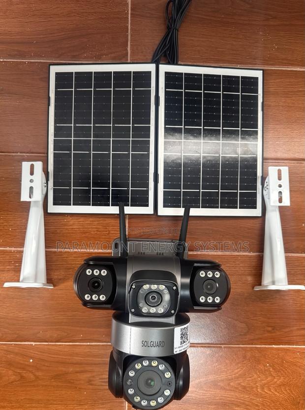 V612 3-Lens Solar CCTV