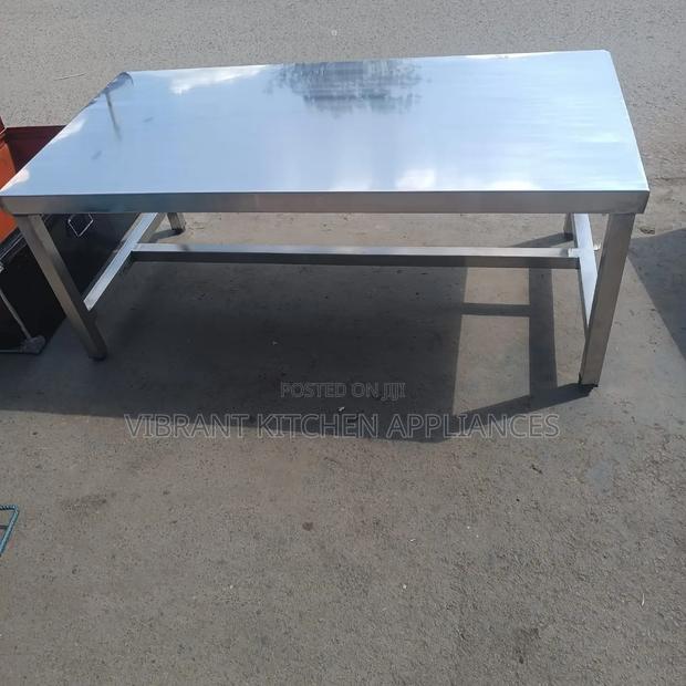 Stainless Steel Commercial Tables - thumbnail 2