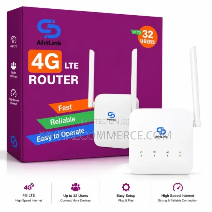 AfriLink Universal Rechargeable Battery 4G LTE Router