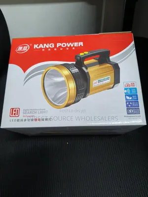 Original Kang Power LED Search Light Heavy Duty Rechargeable Spotlight