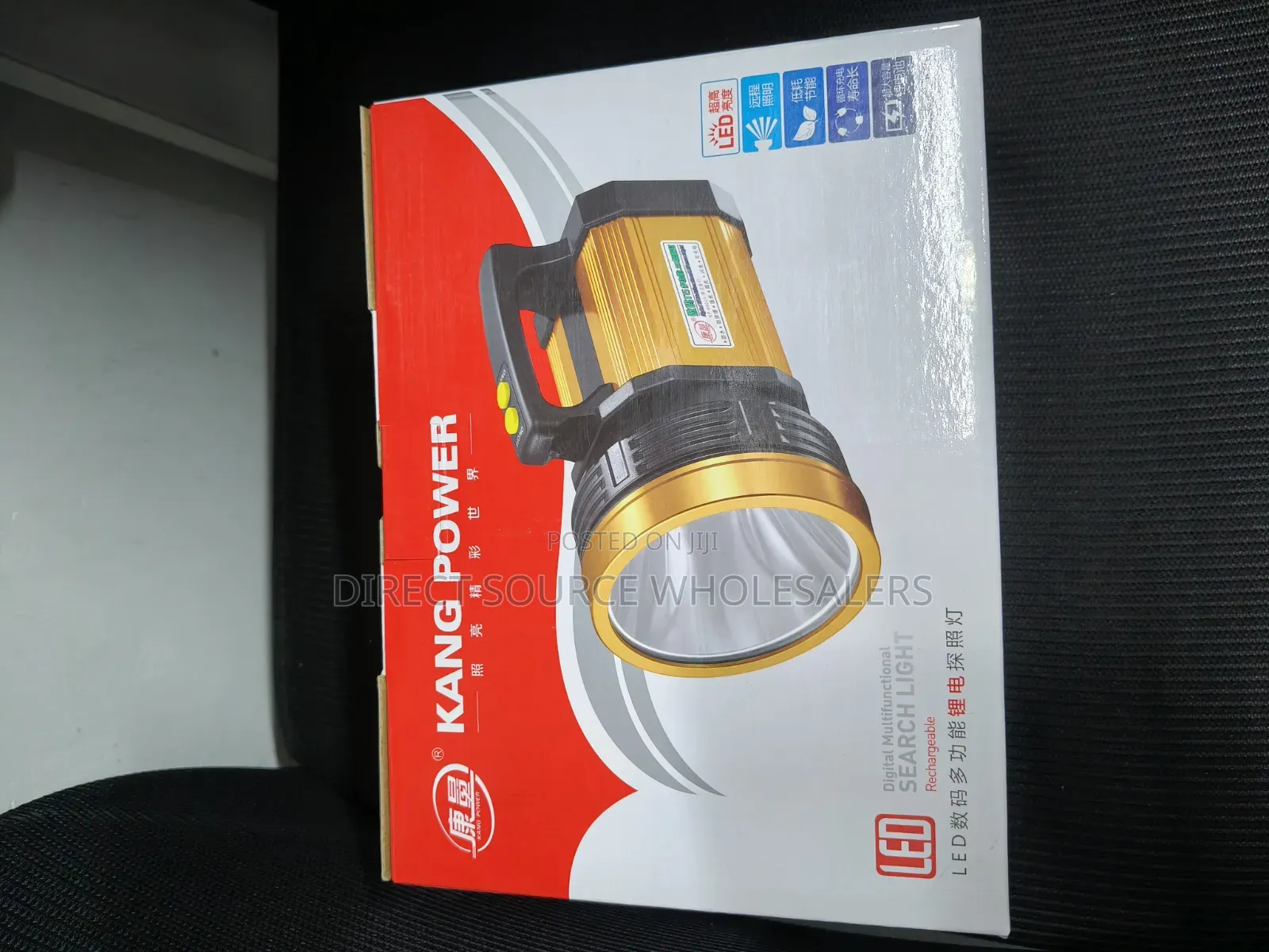 Kang Power Aluminium LED Search Torch – Camping Security Light
