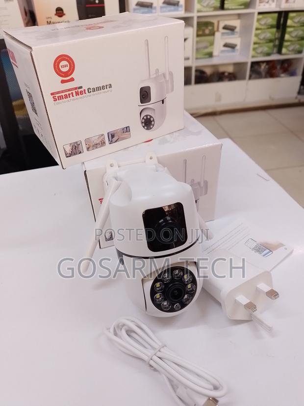 Wall Mounted V380 CCTV Bulb Camera – Motion Detection Night Vision - thumbnail 2