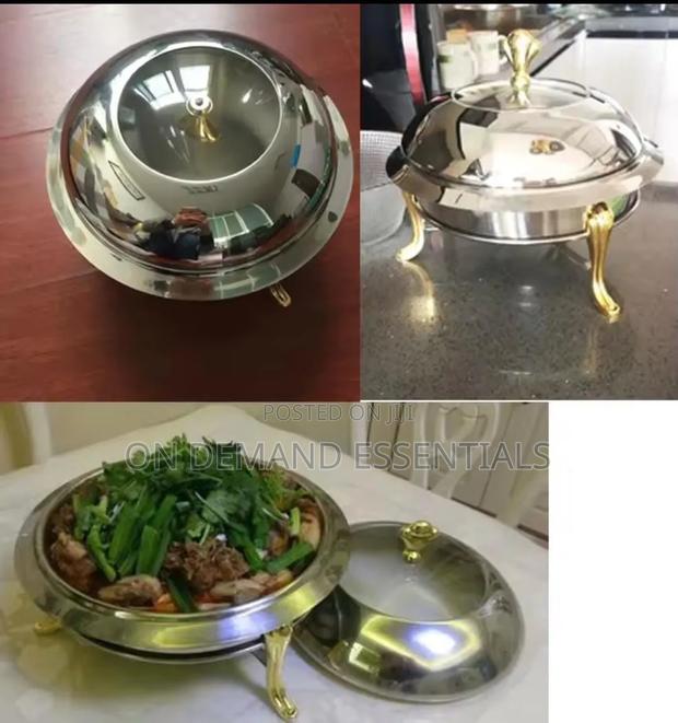 Buffet Round Food Warmer/ Chaffing Dish - thumbnail 3