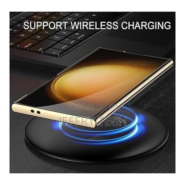 Samsung Kickstand Case for Galaxy S24 Ultra Luxury Plating Gold Edge - thumbnail 3