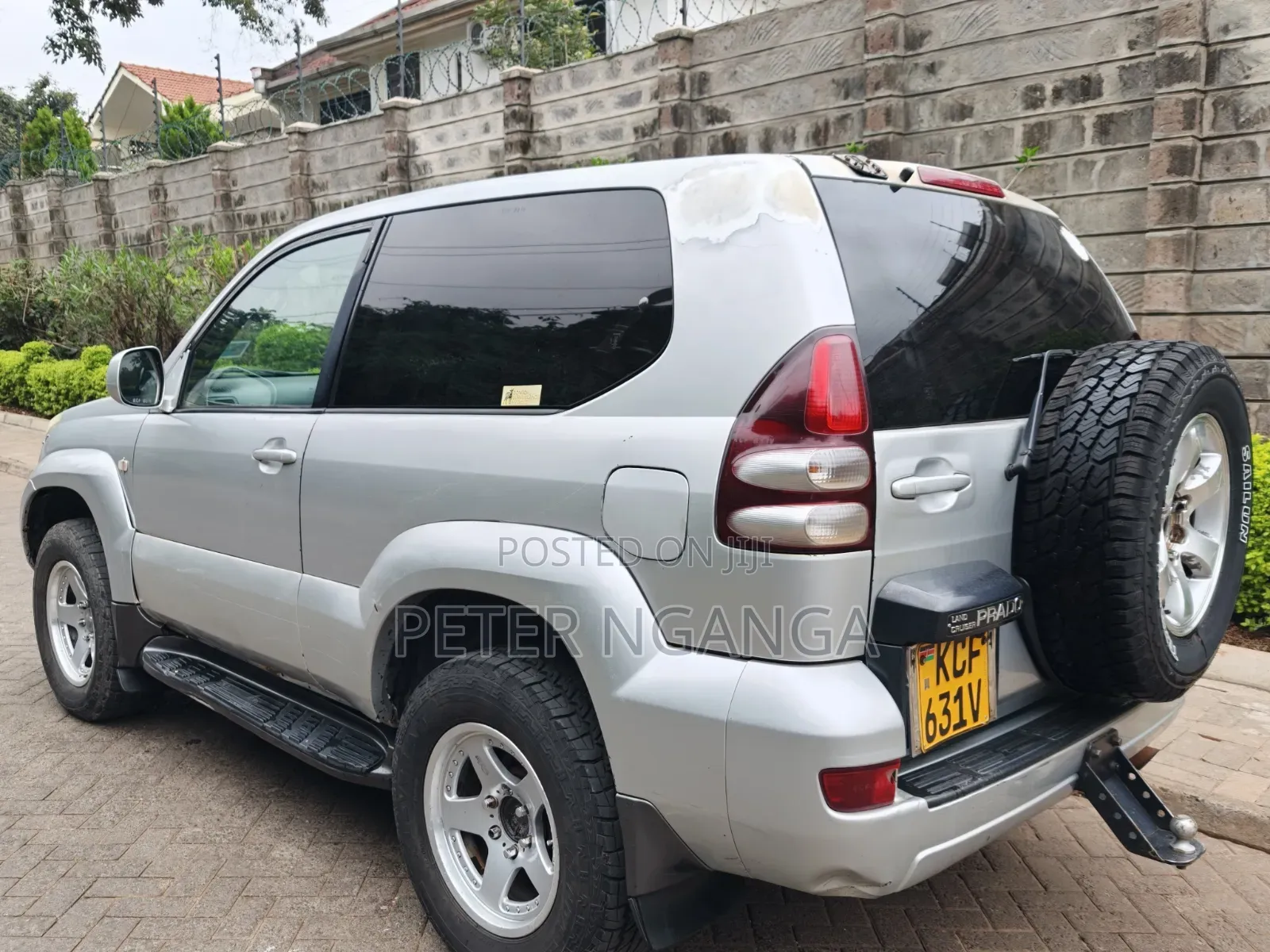 Toyota Land Cruiser Prado 2008 Silver