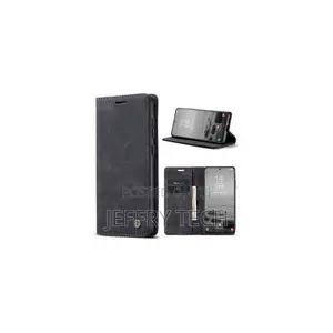 Samsung Galaxy A37 Caseme Wallet Black Retro Suede Leather Flip All-Re