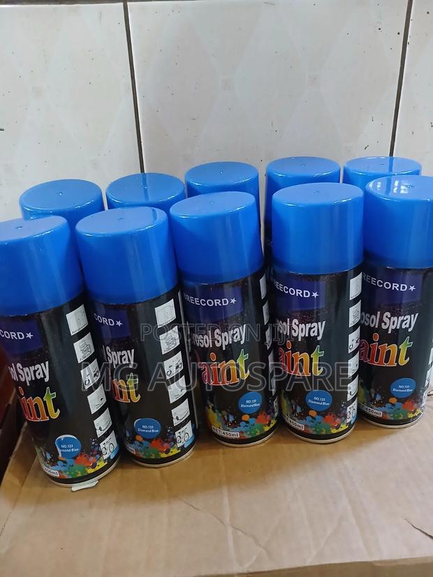 Blue Spray Paint (Diamond Blue No.133) - thumbnail 2