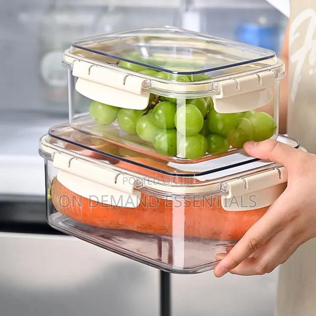 Airtight Clip Lock Lids Food Storage - main view