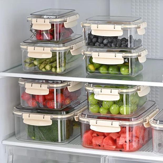 Airtight Clip Lock Lids Food Storage - thumbnail 2