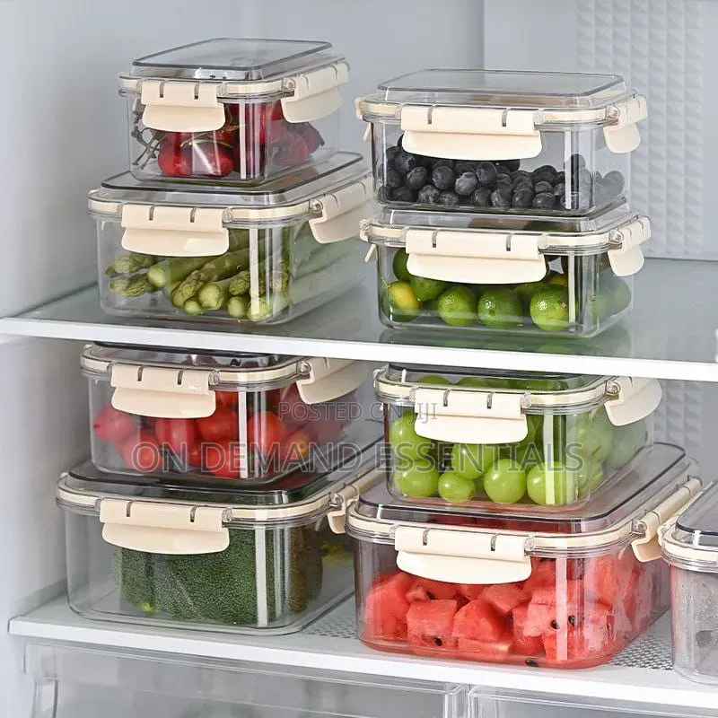 Airtight Clip Lock Lids Food Storage