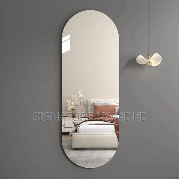 45*120cm Large Size Peel and Stick Wall Mirror - main view