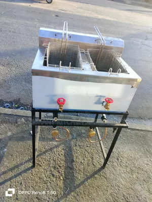 Double Deep Gas Fryer