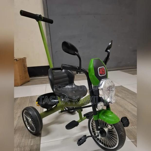 Parent-Control Tricycle – Musical, Safe Durable - main view