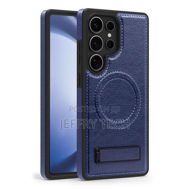 Samsung for Galaxy S24 Ultra Case With Stand, Luxury Business Genuin