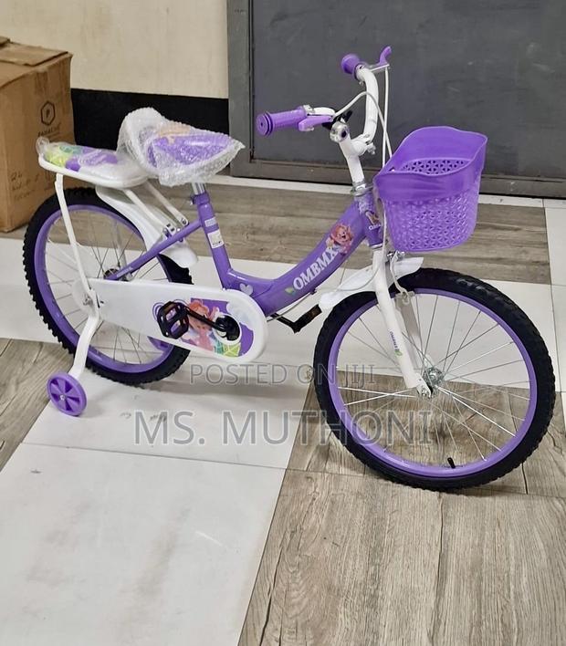(7-11 Yrs ) Girls Purple Bicycle