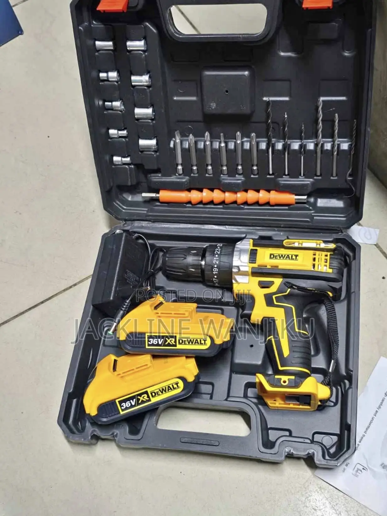 Dewalt Cordless Drill / Dewalt Rechargeable Drill 36v