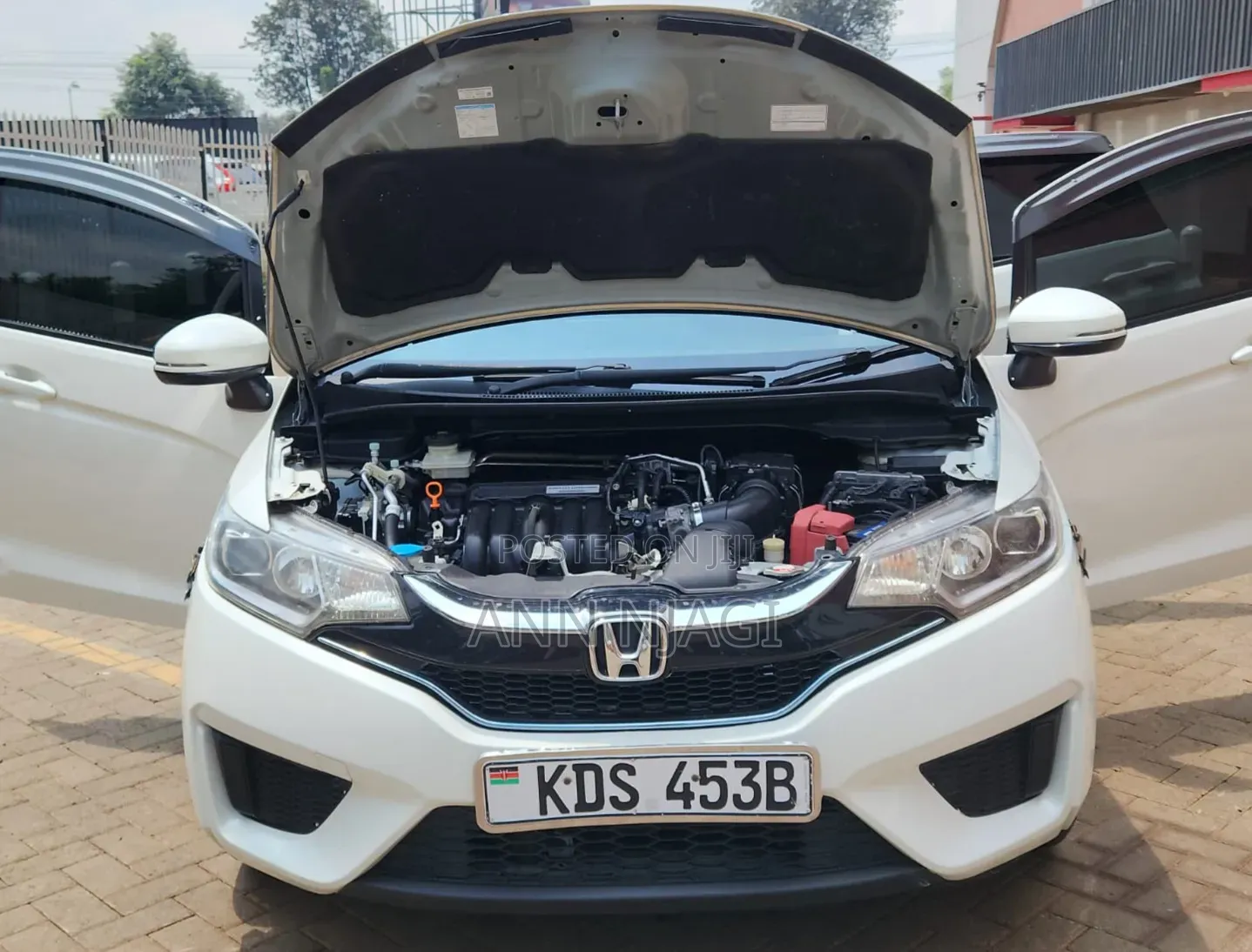 Honda Fit 2017 White