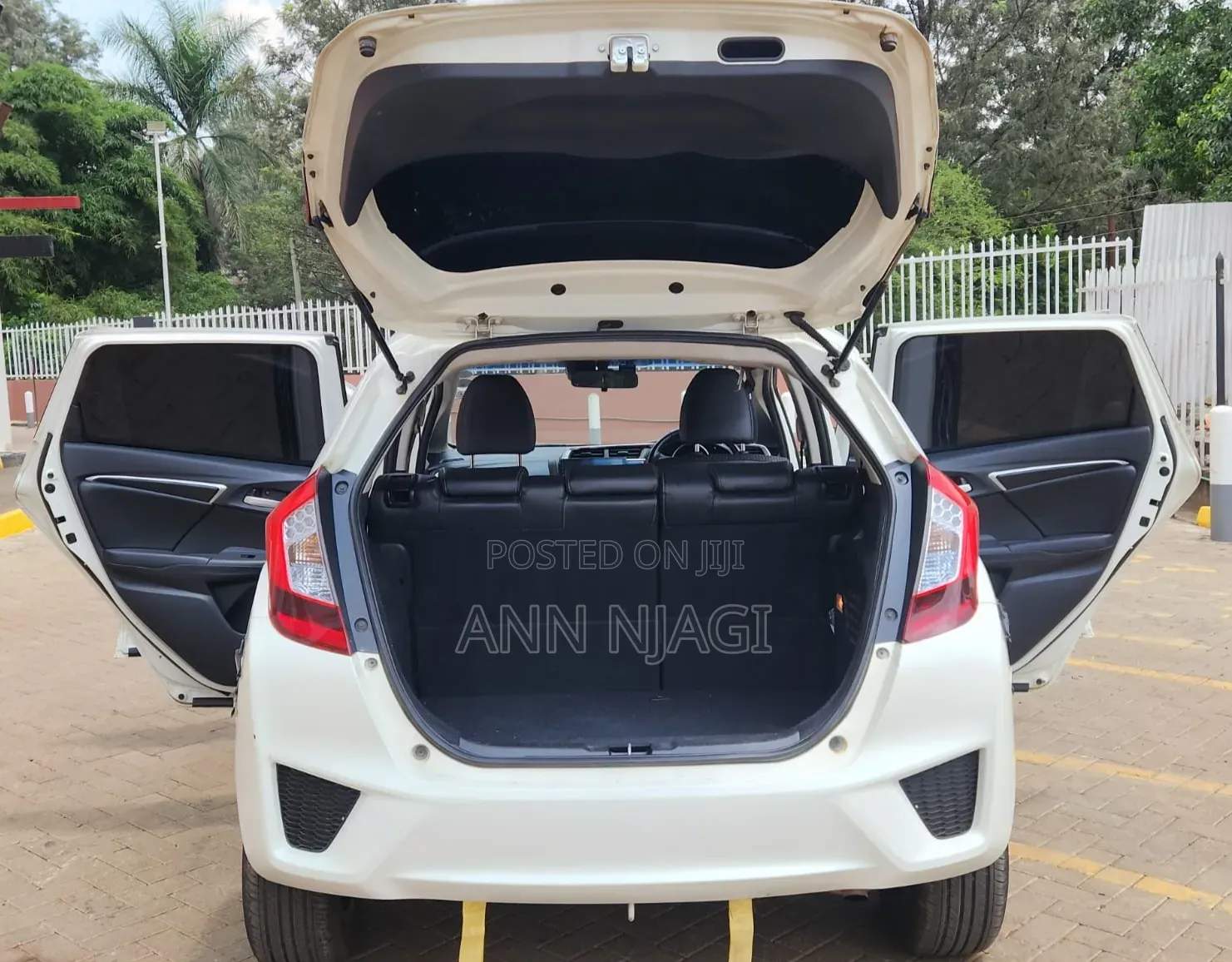 Honda Fit 2017 White