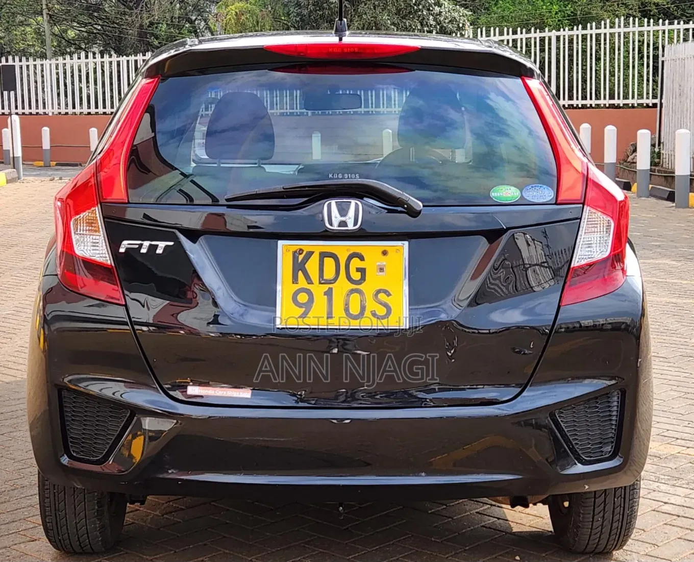 Honda Fit 2014 Black