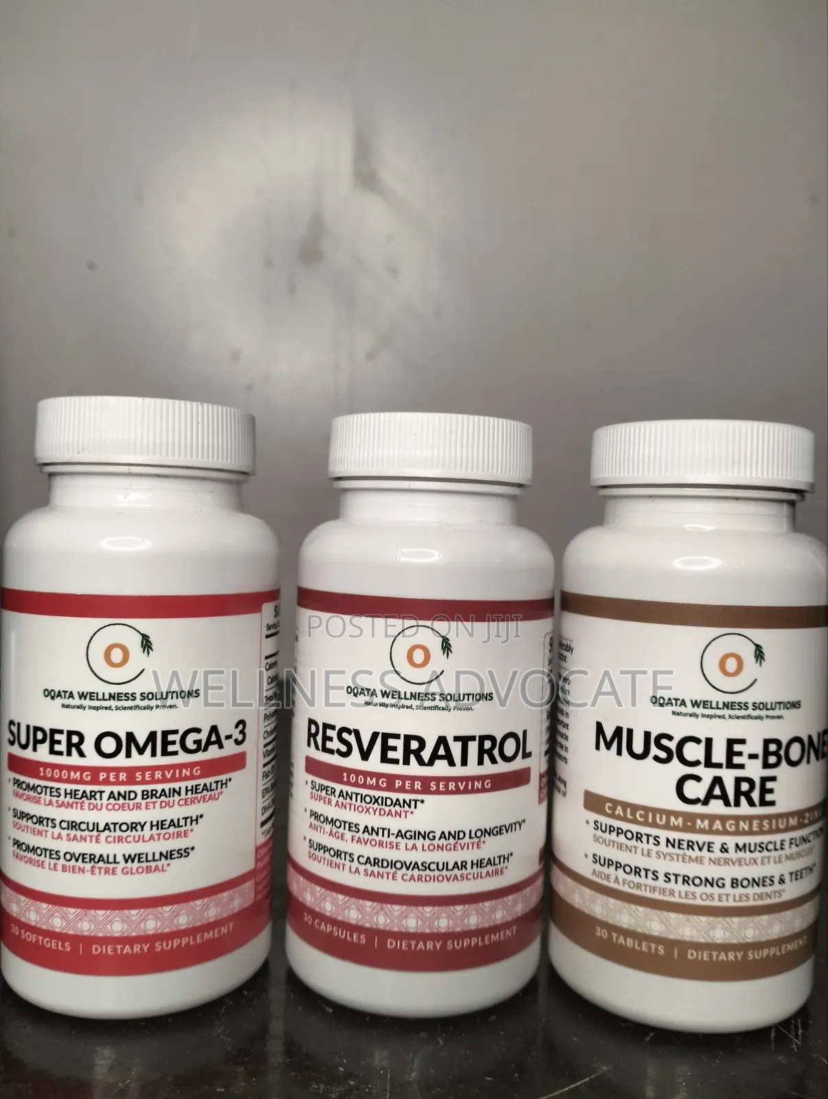 Wellness Bundle – Joint, Muscle, Bone, Heart Antioxidant Supplements