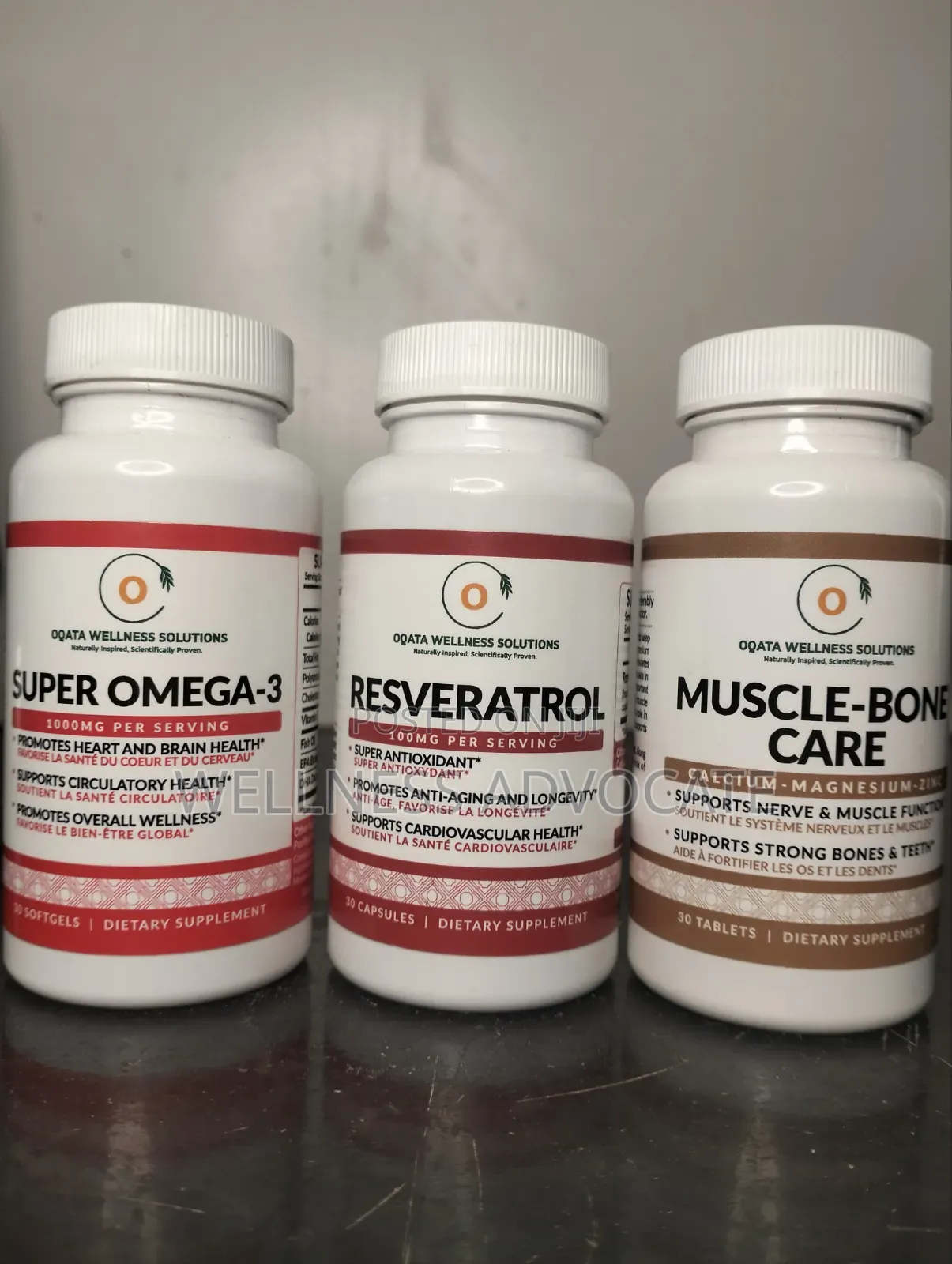 Wellness Bundle – Joint, Muscle, Bone, Heart Antioxidant Supplements