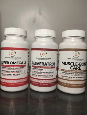 Wellness Bundle – Joint, Muscle, Bone, Heart Antioxidant Supplements
