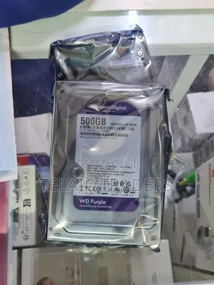 WD Purple Surveillance Hard Drives 500GB