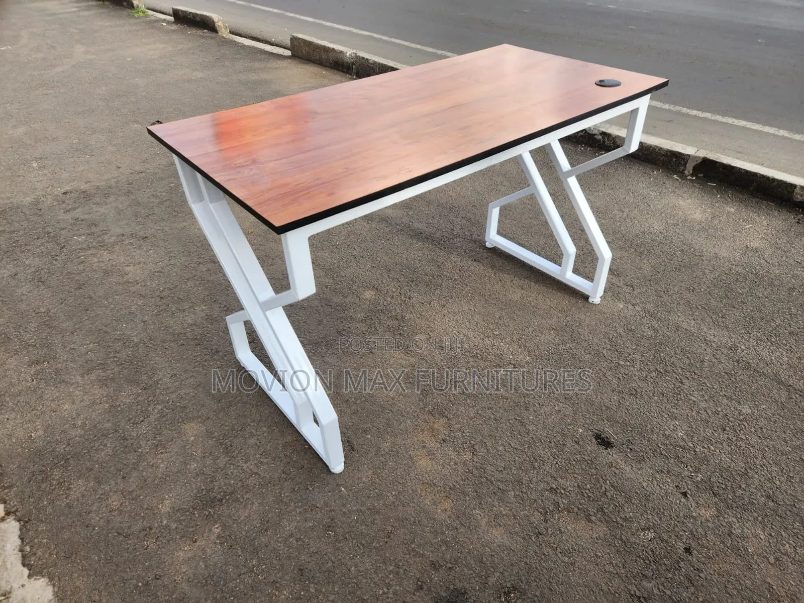 1.2m Rectangular Metallic Table Office Table