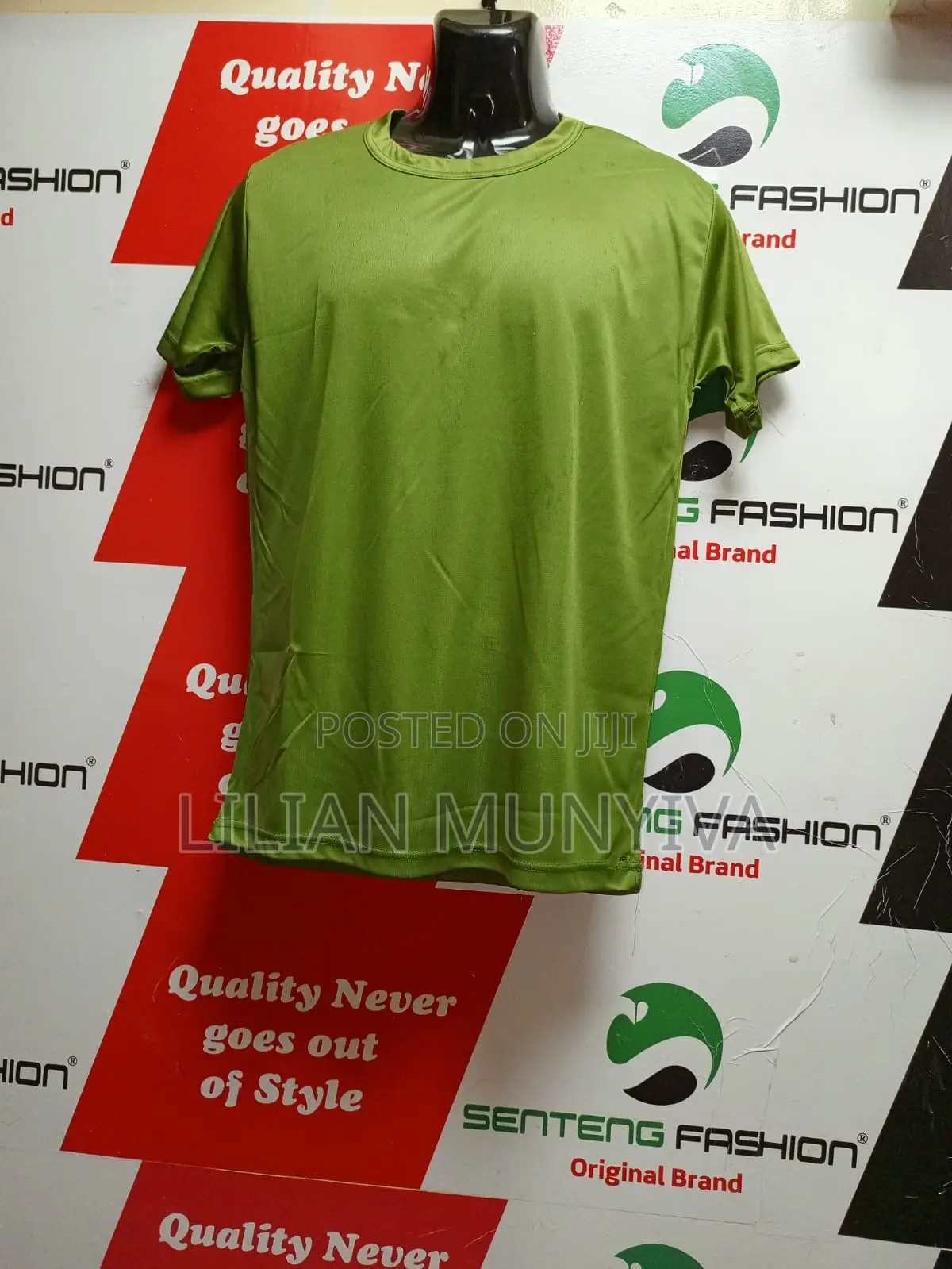 Jungle Green Polyester Tshirts