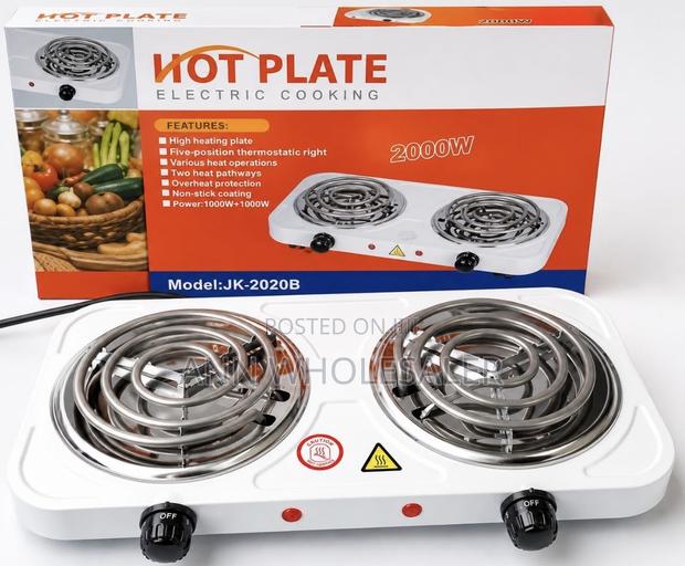 Electric Cooking Hot Plate 2000W - thumbnail 2