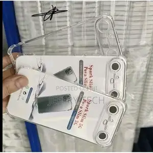 Tecno Spark Slim Soft Tpu Original Shock Proof Clear Back Case/Cover