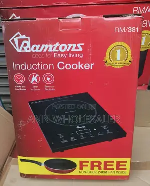 Ramtons Single Induction Cooker With Free Pan
