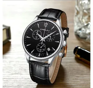 Crrju Chronograph Leather Gents Watch