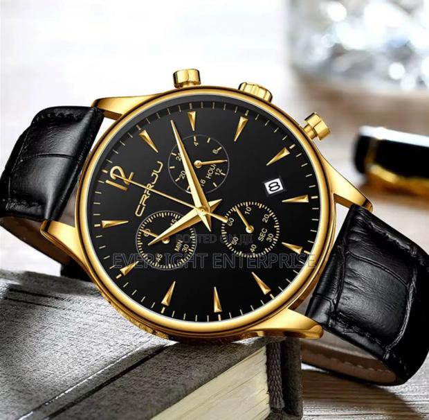 Crrju Chronograph Leather Gents Watch - thumbnail 2
