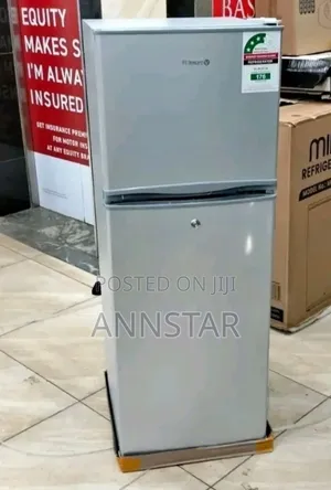 Compact 138 L Double Doors Volsmart Fridge + Freezer