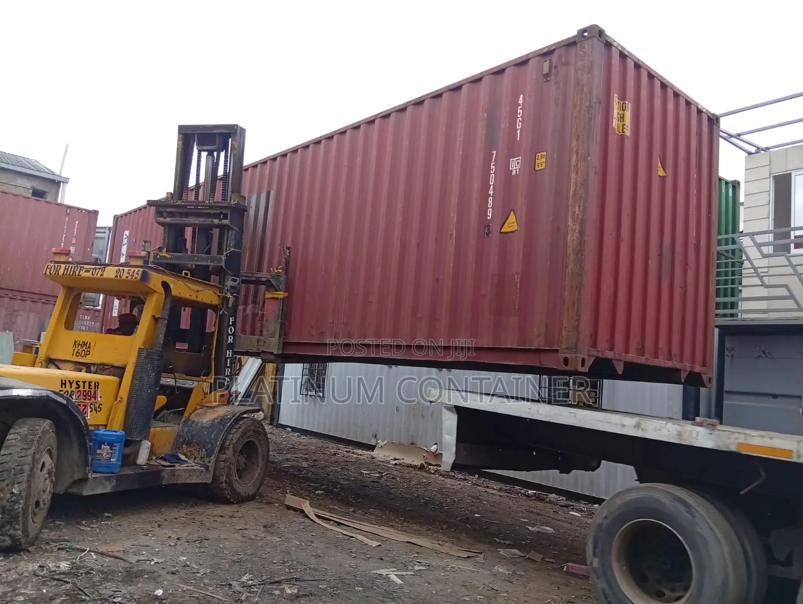 40FT Plain Shipping Container