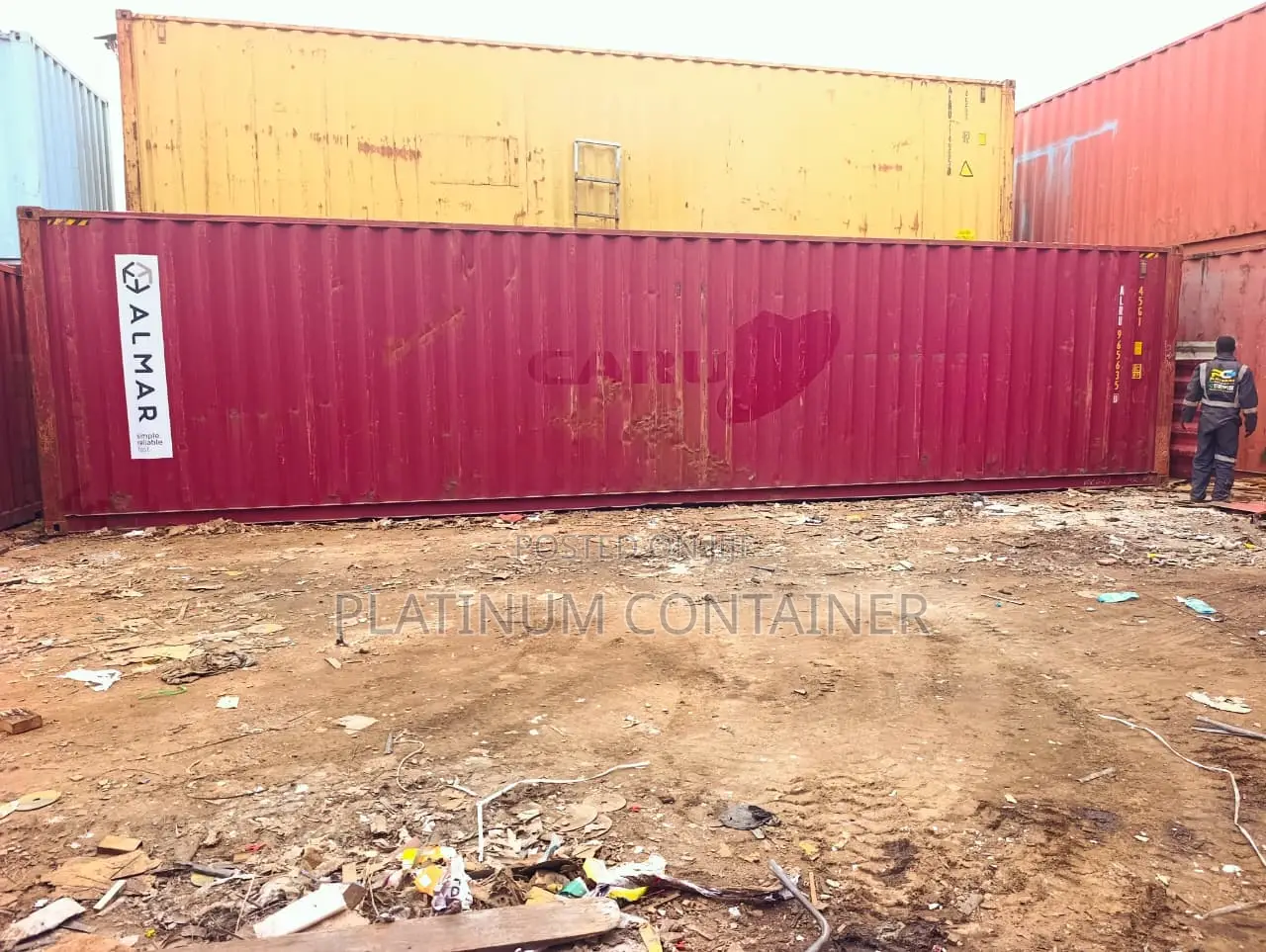 40FT Plain Shipping Container