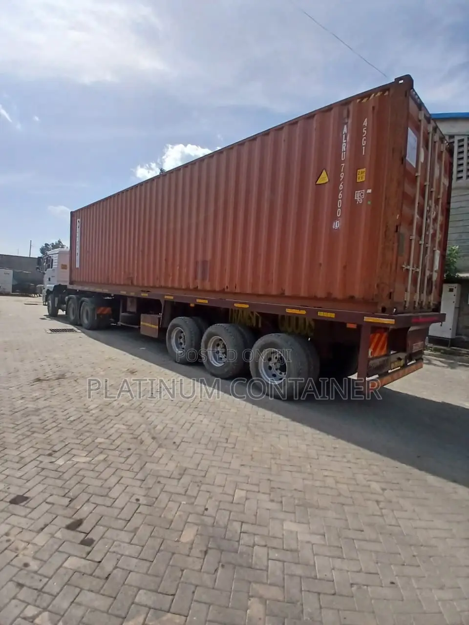 40FT Plain Shipping Container