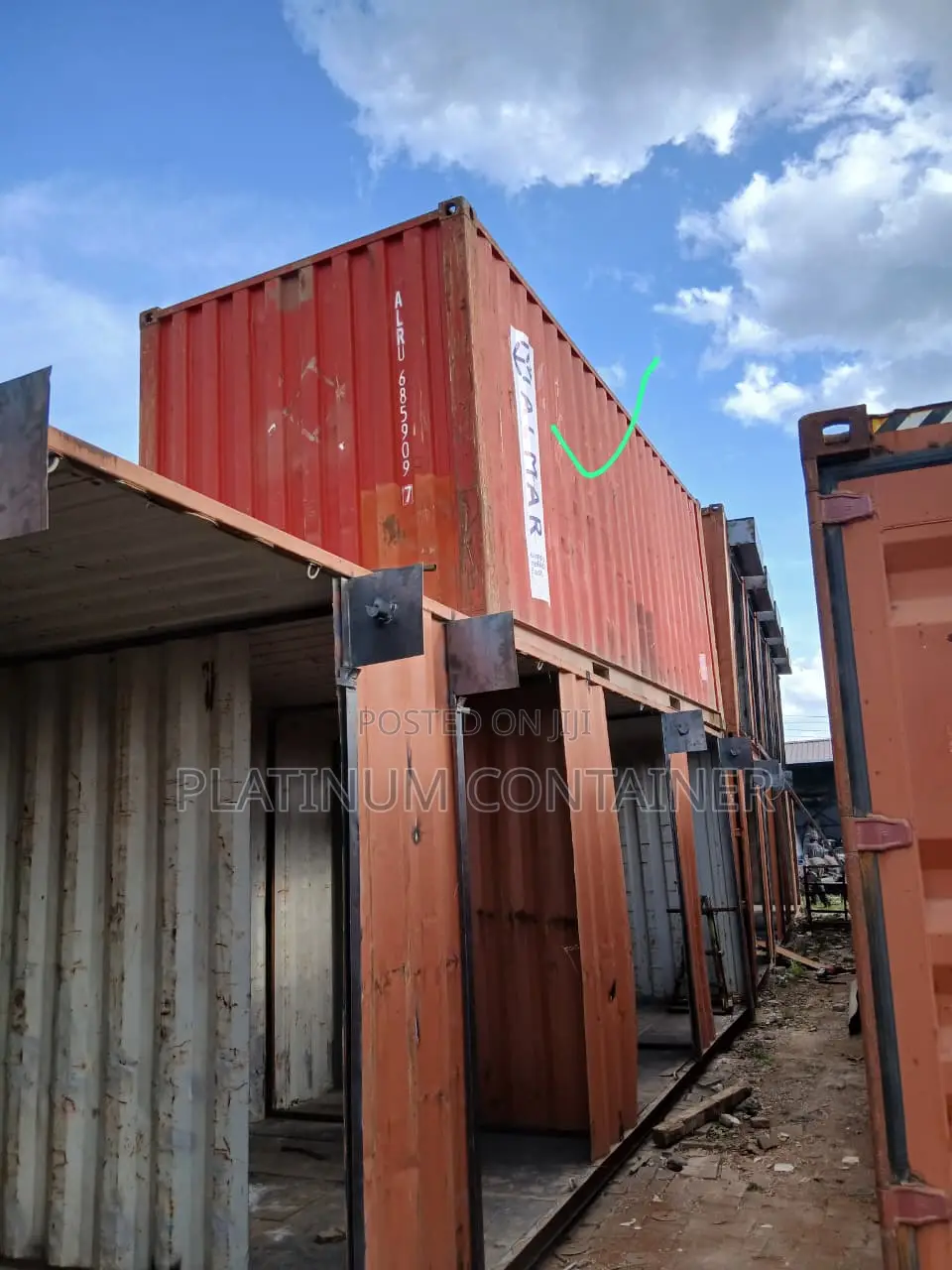 40FT Plain Shipping Container