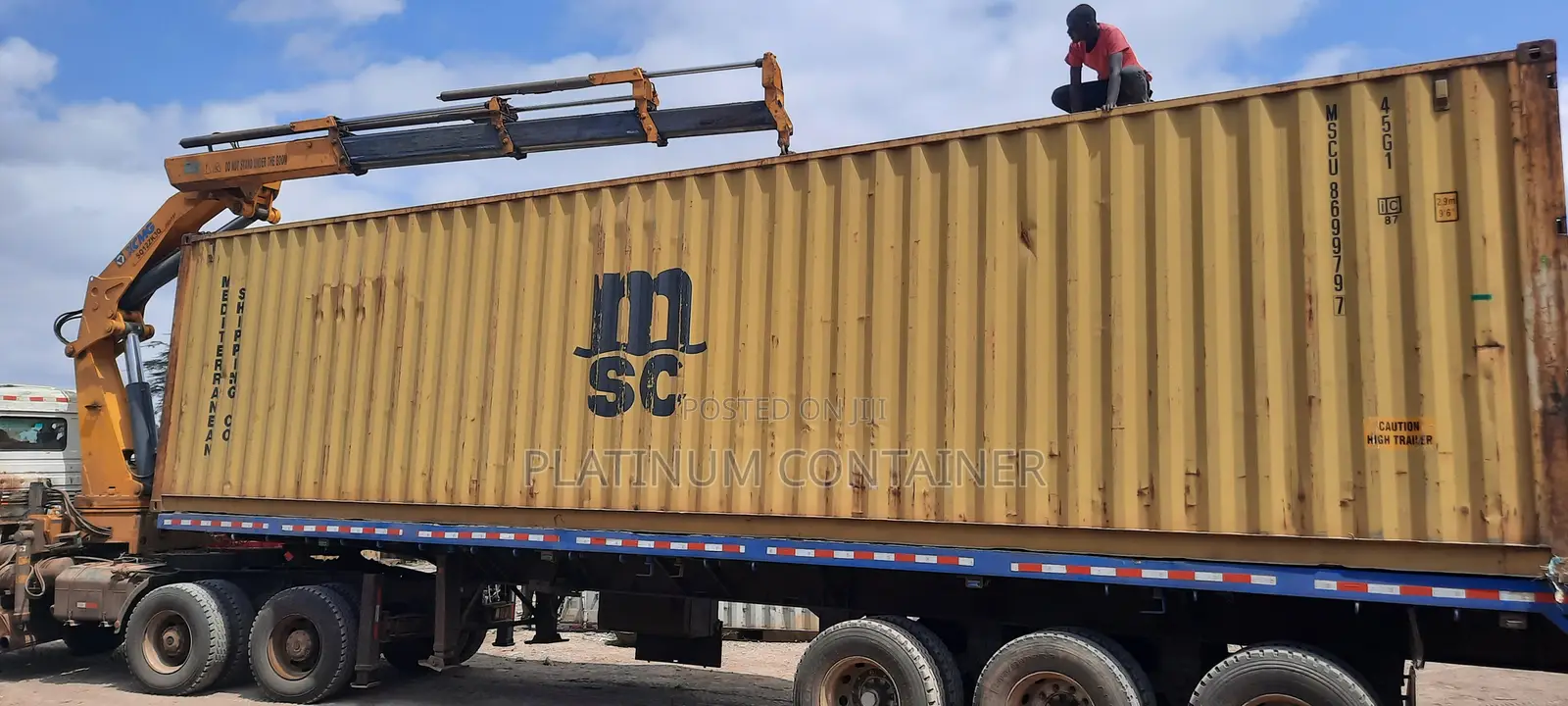 Empty 40FT Shipping Container
