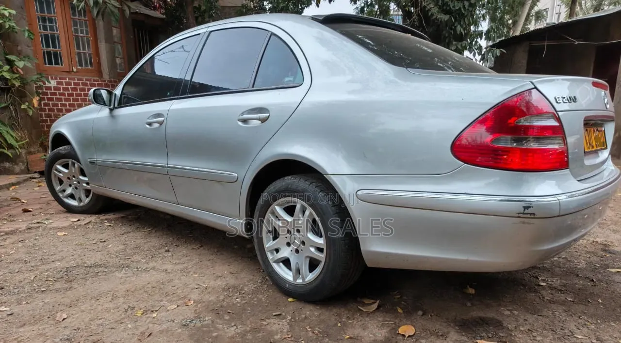 Mercedes-Benz E200 2006 Silver