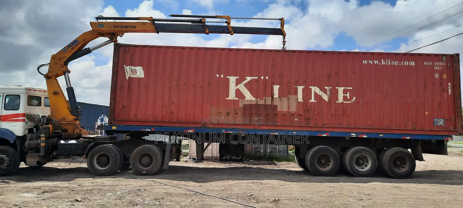Empty 40FT Shipping Container