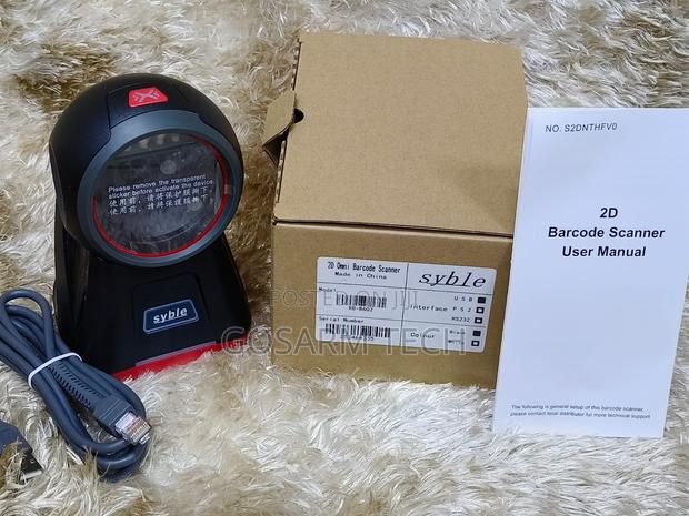Omni Directional Barcode Scanner Xb-8602 Table Mount Scanner - main view