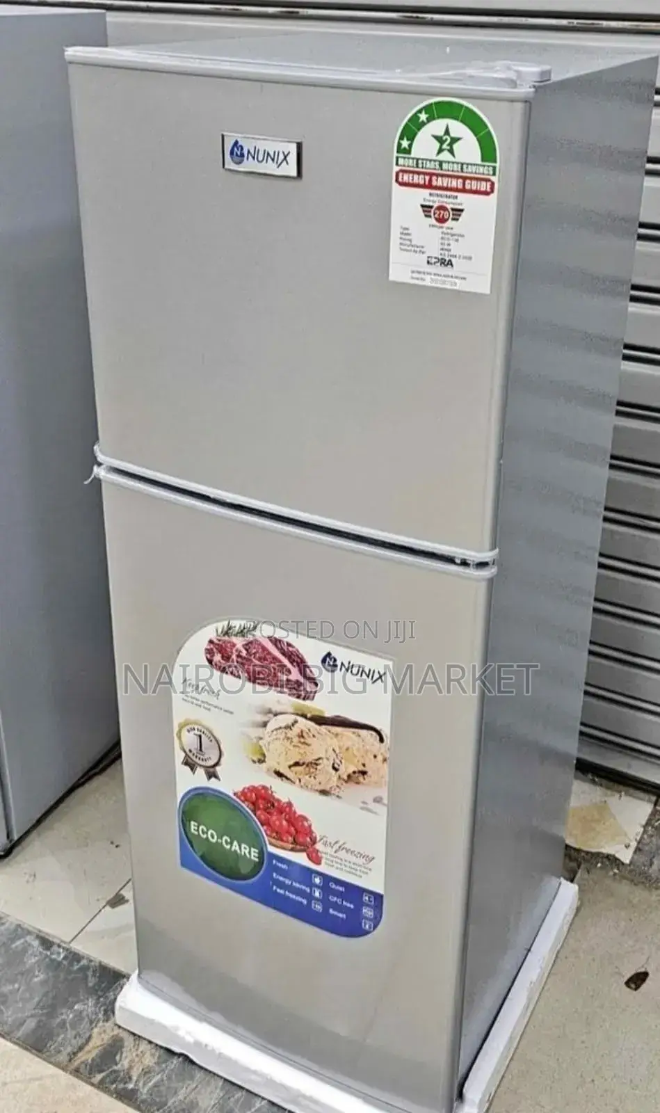 Nunix 138 L Refrigerator With Tropicallized Compressor
