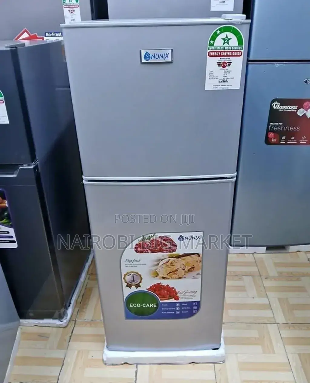 Nunix 138 L Refrigerator With Tropicallized Compressor