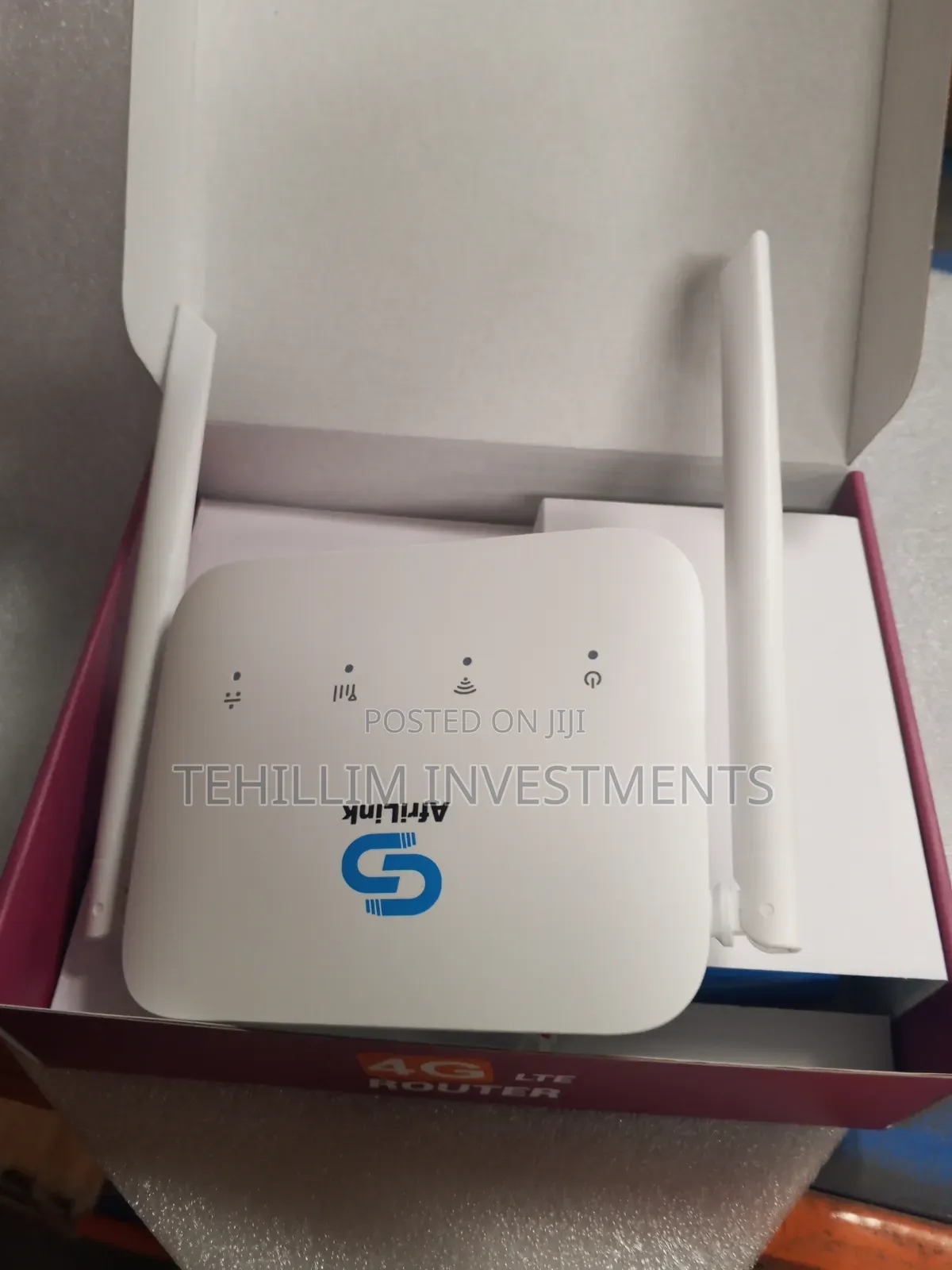 AfriLink DP300 4G LTE WiFi 6 Router – Up to 32 Users
